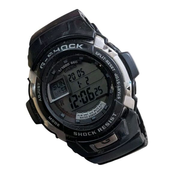 Casio G-SHOCK‎ G-7700 (3095) Lap World Time 200M WR 46mm Watch - New Battery